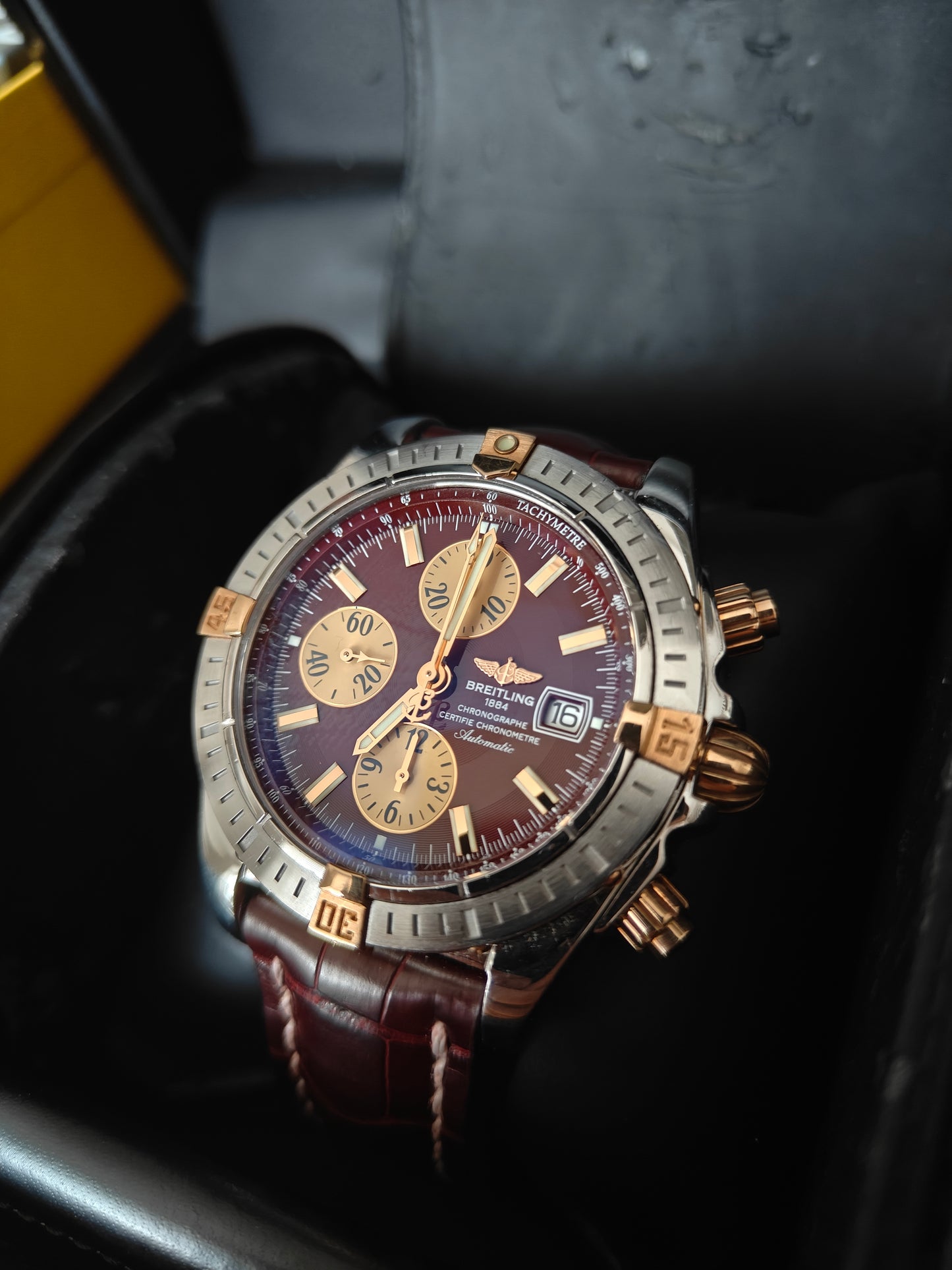 Breitling Chronomat Goud-Staal | B13356 Full-set Automatisch herenhorloge