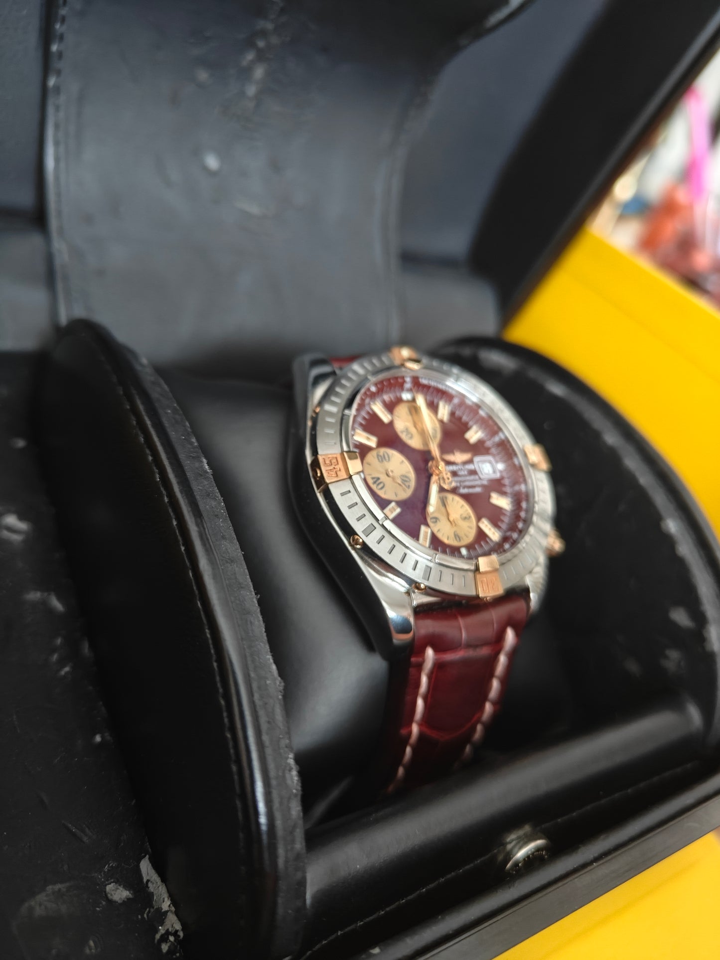 Breitling Chronomat Goud-Staal | B13356 Full-set Automatisch herenhorloge